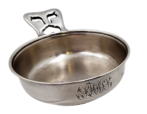 Tiffany & Co. Aesthetic Sterling Silver Porringer Dish --circa 1880s Serveware