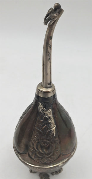 Pair of Turkish Silver Rose Water Sprinklers
