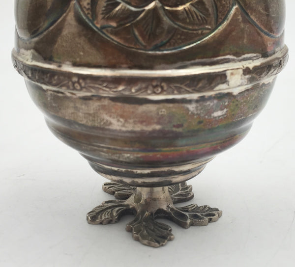 Pair of Turkish Silver Rose Water Sprinklers