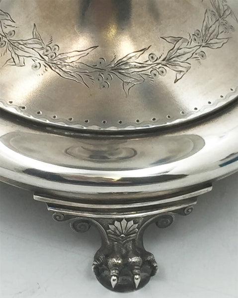 Gorham 1875 Sterling Silver Monumental Centerpiece Bowl Stand