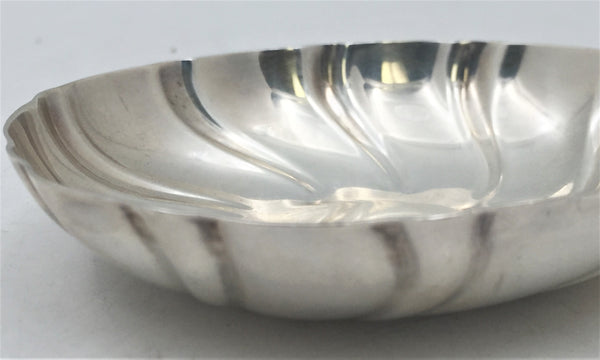 Tiffany & Co. Sterling Silver Condiment Dish in Mid-Century Modern Style