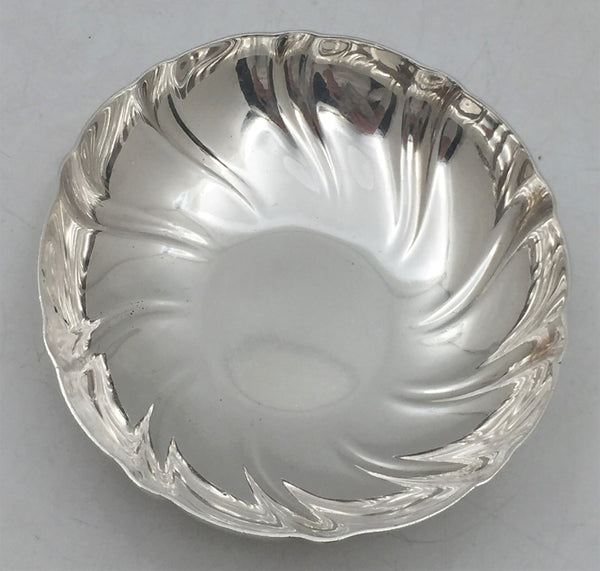 Tiffany & Co. Sterling Silver Condiment Dish in Mid-Century Modern Style