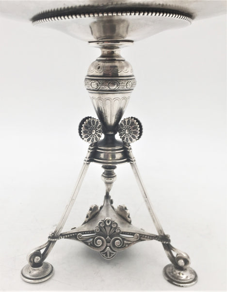 Whiting Sterling Silver Late 19th Century Centerpiece Bowl Stand