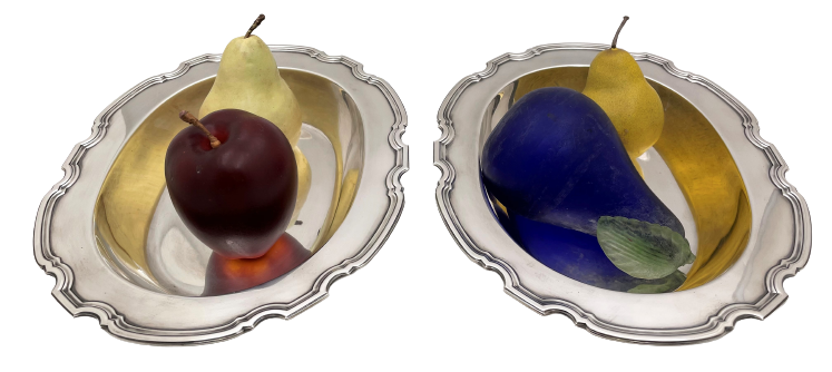 Tiffany & Co. Pair of Sterling Silver 1924 Vegetables Dishes in Art Deco Style and in Hampton Pattern ?