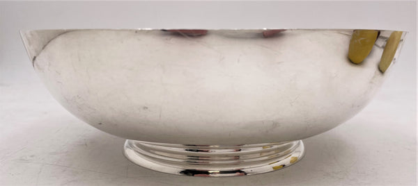 Tiffany & Co. Sterling Silver Bowl in Mid-Century Modern Style