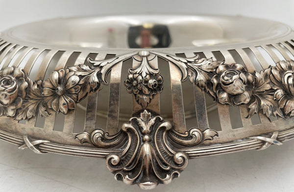 Gorham Sterling Silver 1911 Centerpiece Bowl in Art Nouveau Style
