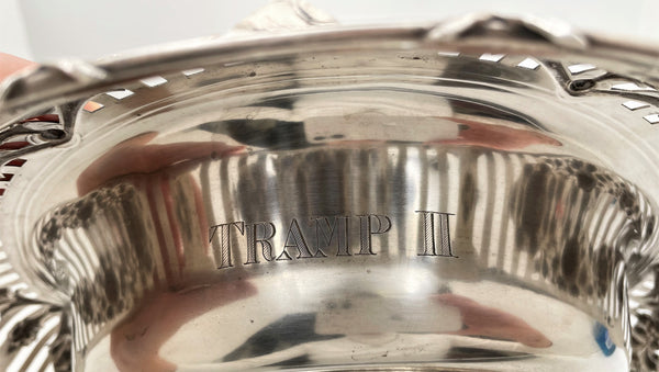 Gorham Sterling Silver 1911 Centerpiece Bowl in Art Nouveau Style
