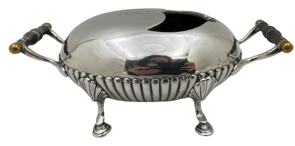 Charles S. Harris English Sterling Silver 1888 Rare Victorian Spoon Warmer