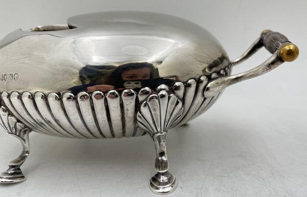 Charles S. Harris English Sterling Silver 1888 Rare Victorian Spoon Warmer