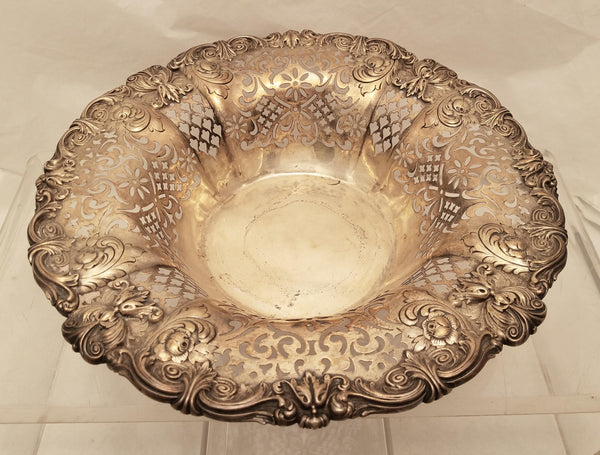 Gorham Sterling Silver Pierced Centerpiece/ Bowl