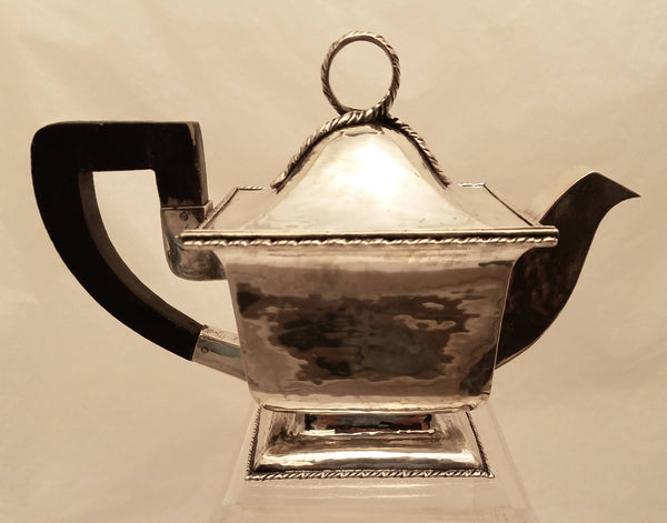 4-Piece Italian Silver Bachelor Tea / Coffee Set