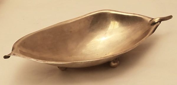 Bailey, Banks & Biddle Hand Made Sterling Silver Leaf-Form Dish