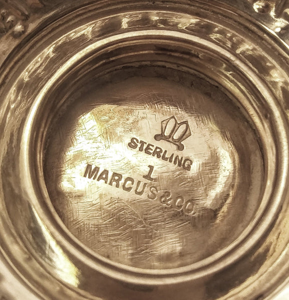 Set of 2 Sterling Silver Sugar / Muffineer Shaker
