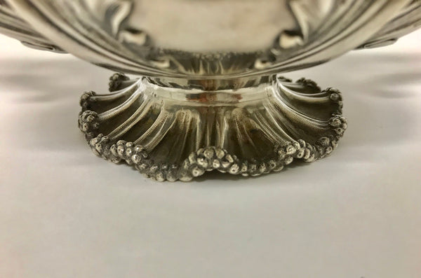 Sterling Silver Georgian Two-Handled Sugar Bowl